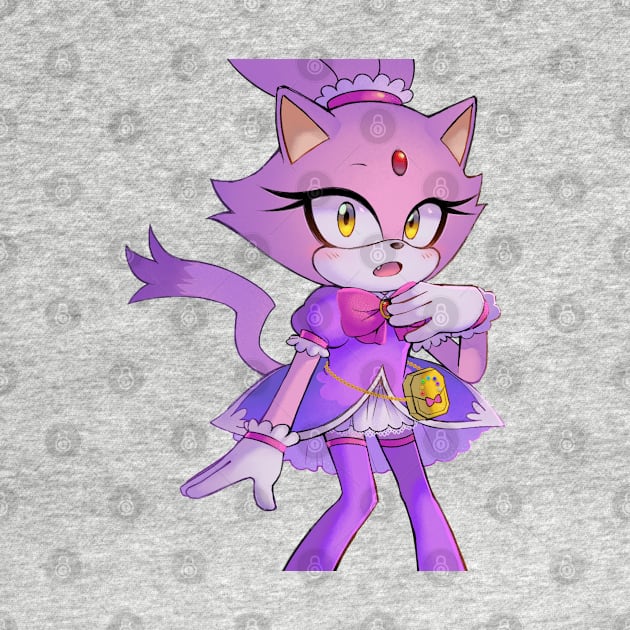 Blaze the Cat by Sakuritah